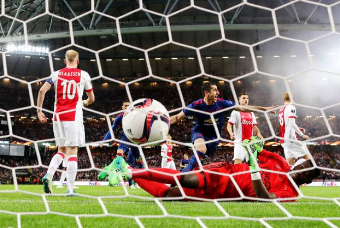 Mkhitaryan’s Goal Against Ajax Voted as Manchester United's Goal of the May