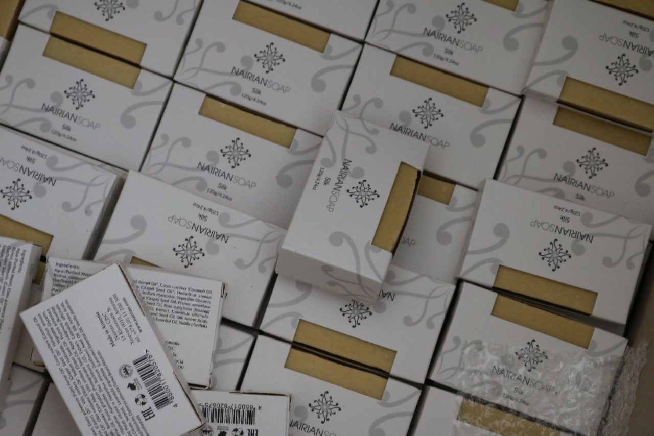 The initial lot of Armenian cosmetics is sent to South Korea and Hong Kong