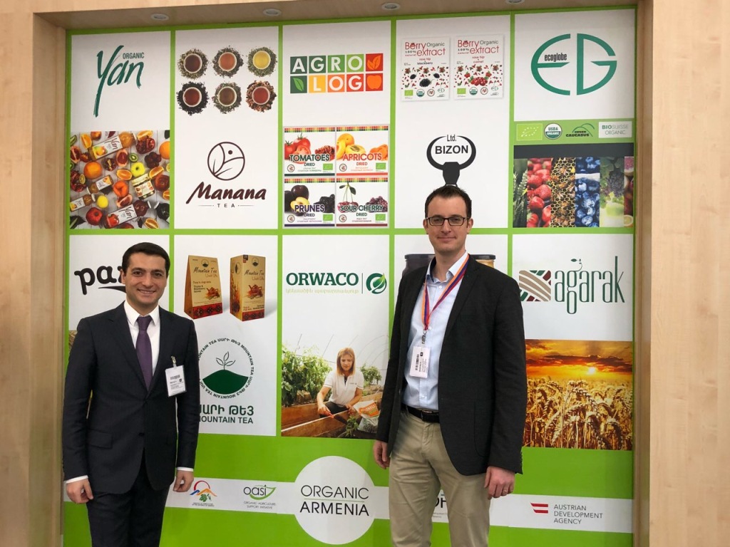 Armenia participates in BIOFACH organic food expo in Germany