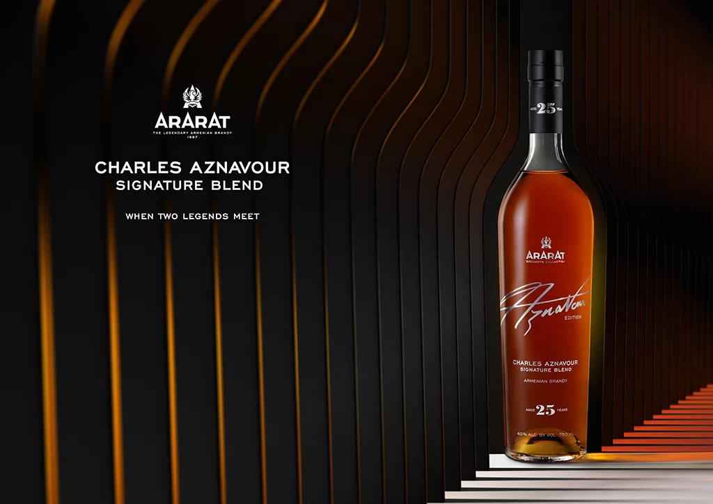 ARARAT Charles Aznavour Signature Blend project – the result of collaboration between the great artist and international brand