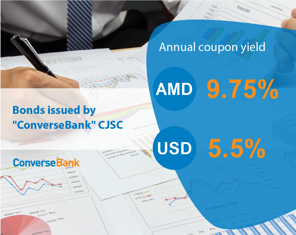 Converse Bank starts the placement of AMD and USD bonds
