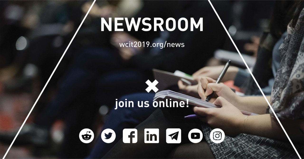 WCIT 2019 now live on all social media platforms, pre-registration in process