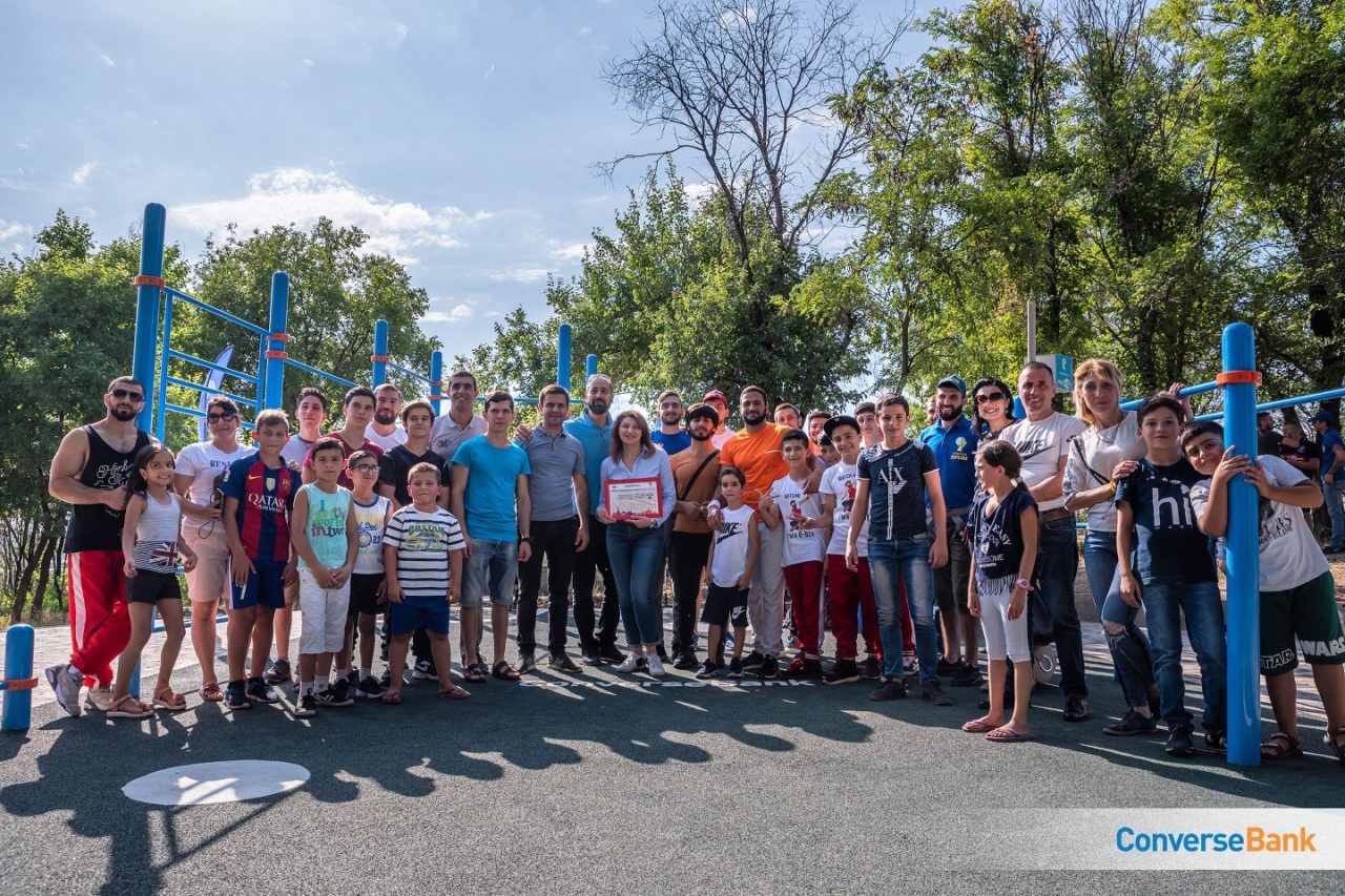 Converse Bank's next healthy lifestyle initiative comes to life in Yerevan