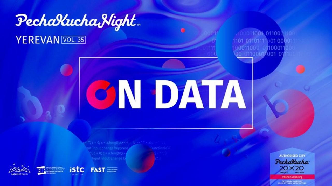 PechaKucha Yerevan and DataFest Tbilisi to organize joint meetup on data