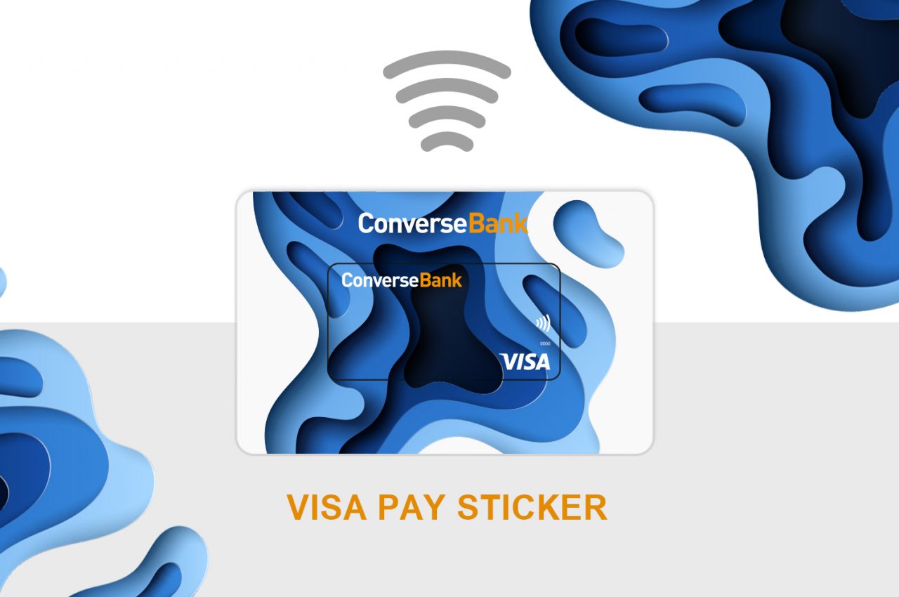 New Offers by Converse Bank to its Clients: Now, Visa Pay Stickers, in the near future Mini FOBs