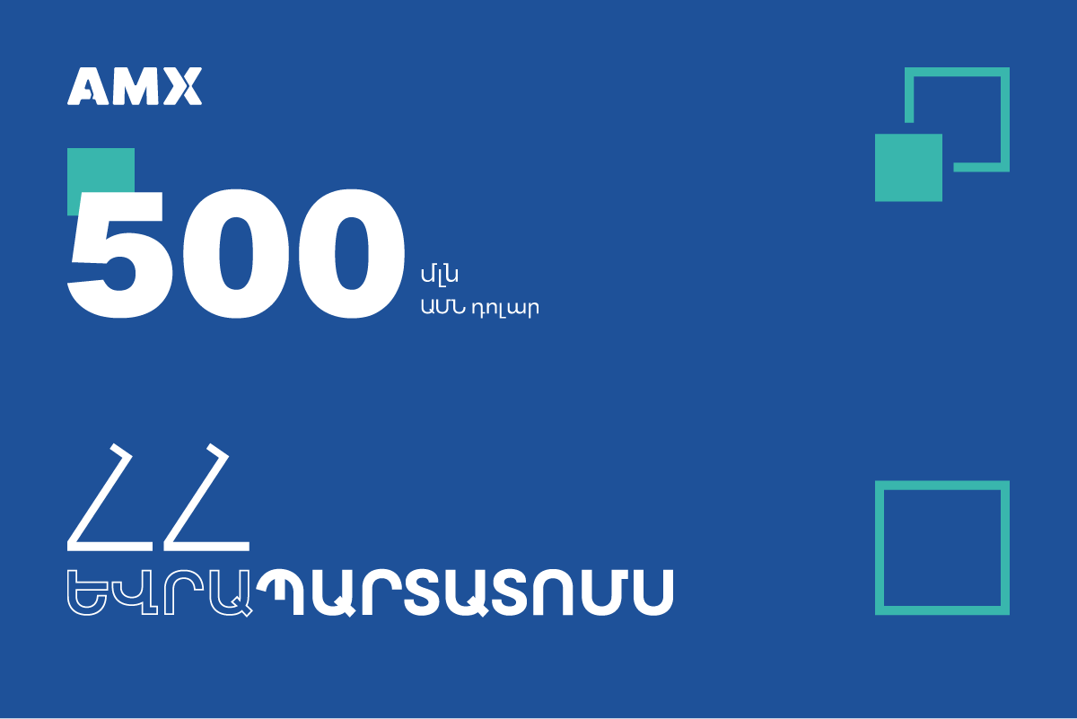 Armenia’s USD500 million Eurobond is now traded on Armenia Securities Exchange