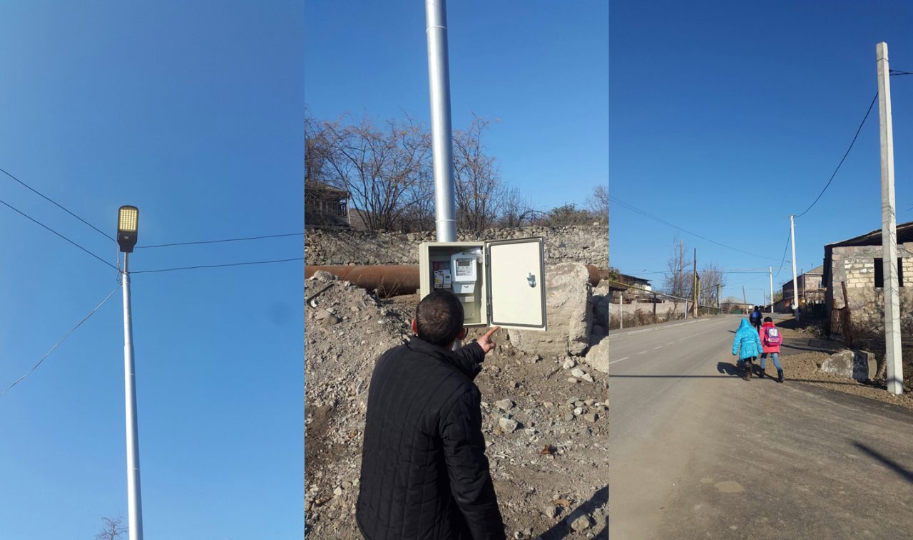 Vivacell-MTS: The borderland village of Nerkin Karmiraghbyur will celebrate the New Year with illuminated streets