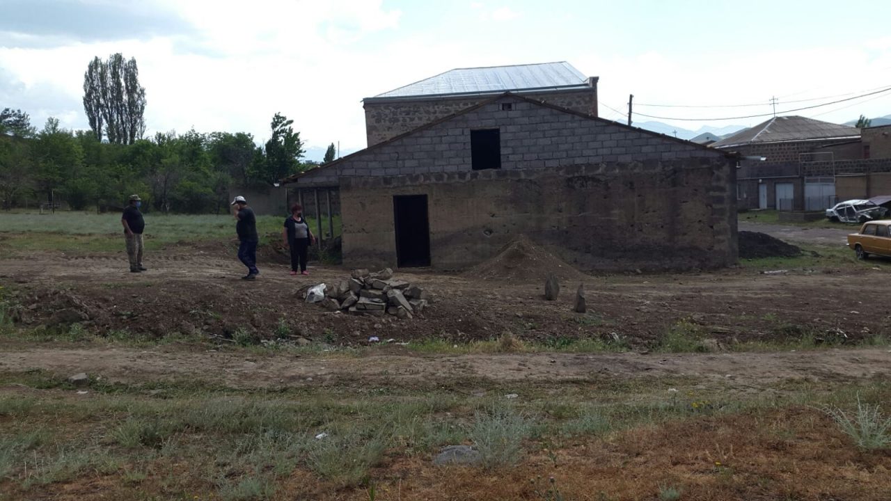 Viva-MTS: The semi-built building purchased some 10 years ago to become a home