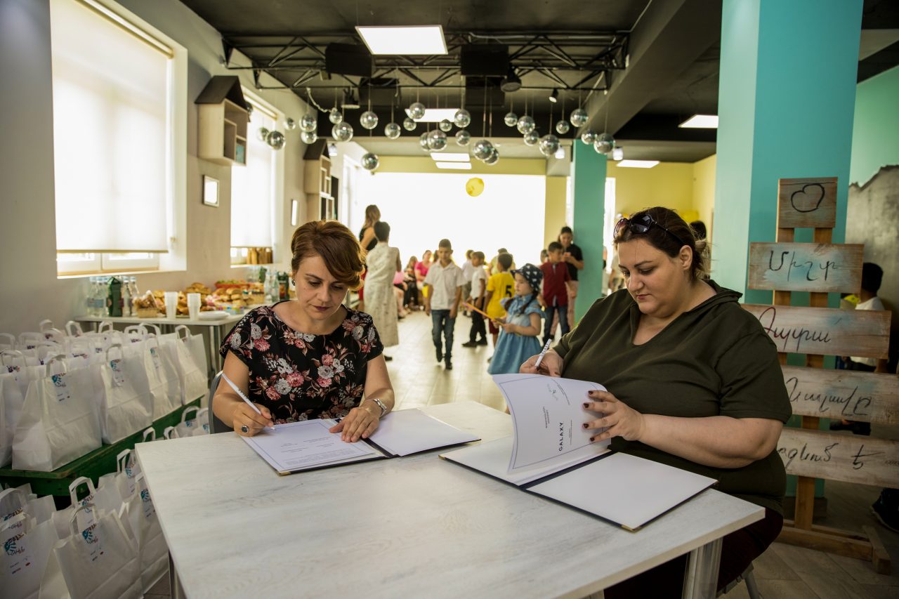 Galaxy Group of Companies and Bari mama NGO will join their efforts to improve the quality of children’s lives in Armenia