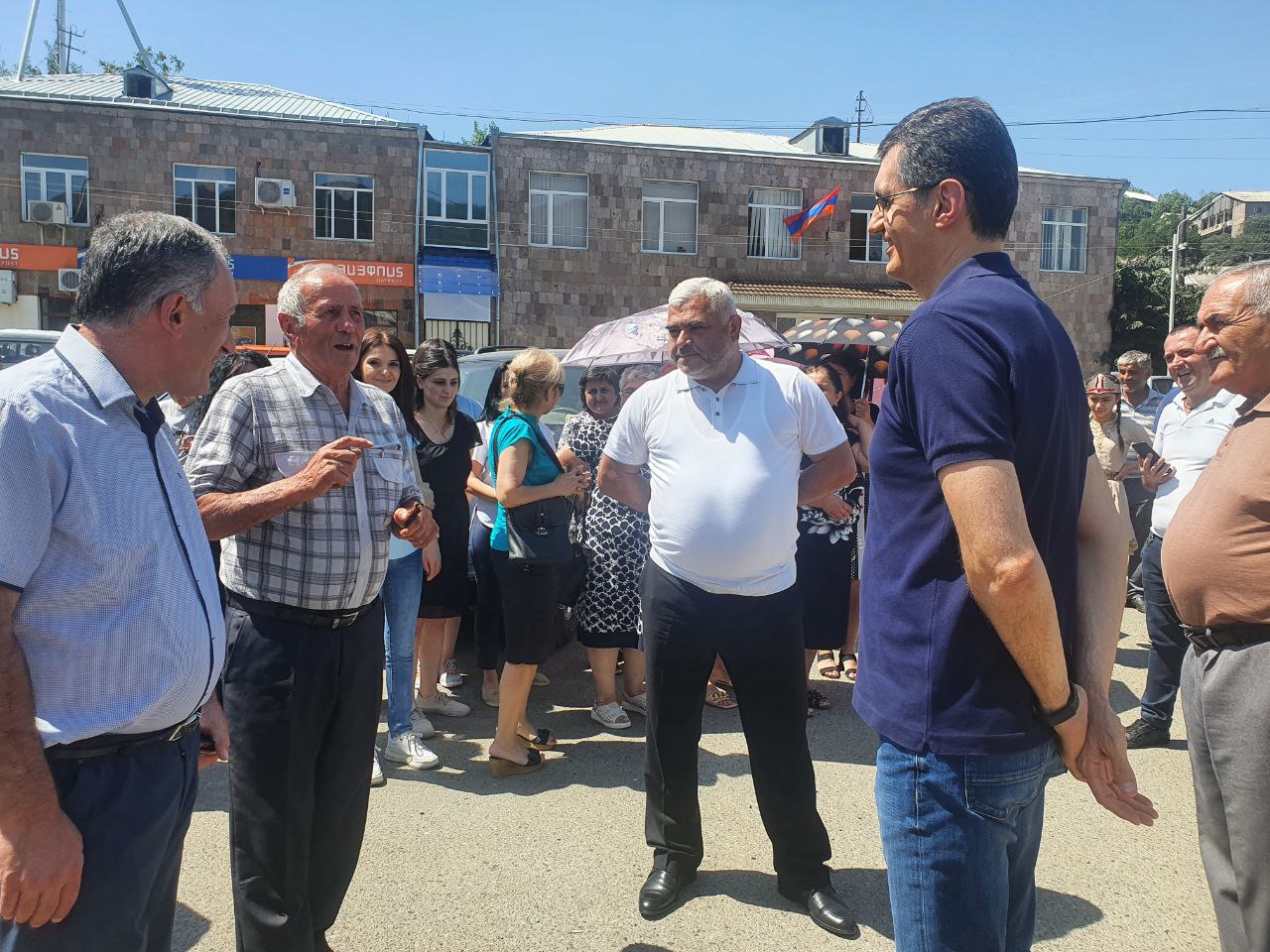 Viva-MTS: The infrastructural reconstruction works are in the process in the biggest settlement of Tavush regions