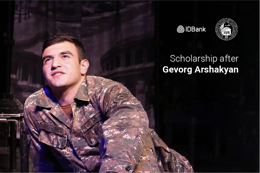 YSU with financial support of IDBank announces Scholarship Competition after Gevorg Arshakyan