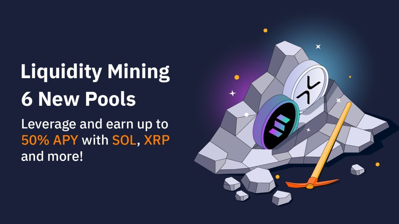 Bybit: Liquidity Mining: 6 New Liquidity Pools!