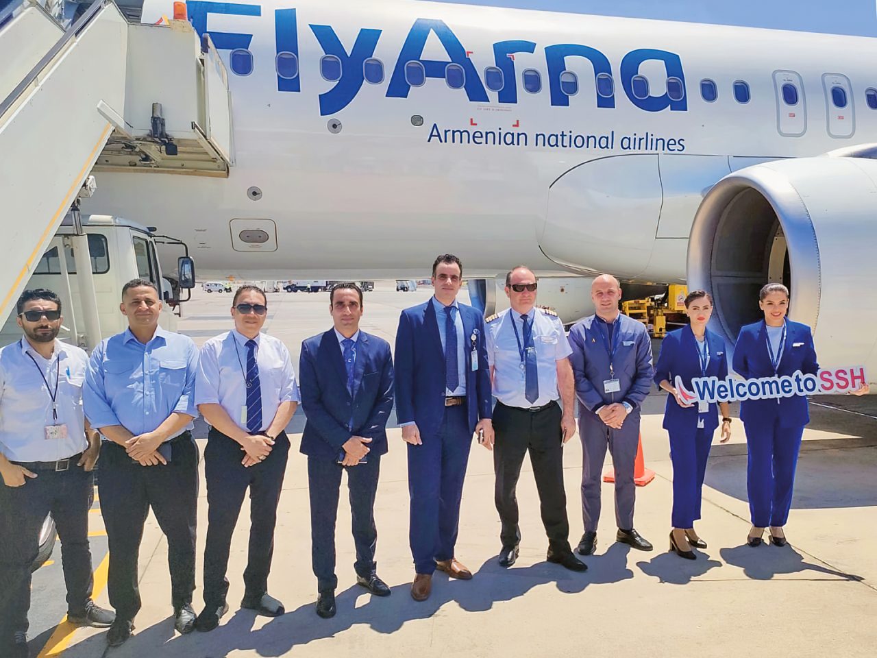 Fly Arna inaugurates its second route to Sharm el-Sheikh