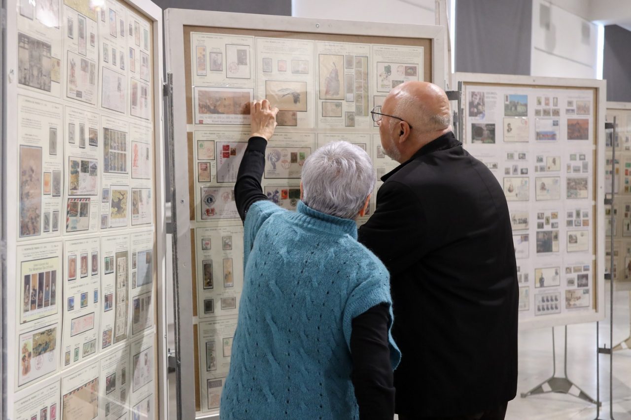 One new postage stamp dedicated to the theme “100th Anniversary of “Philanum” (Union of Philatelists and Numismatists)”