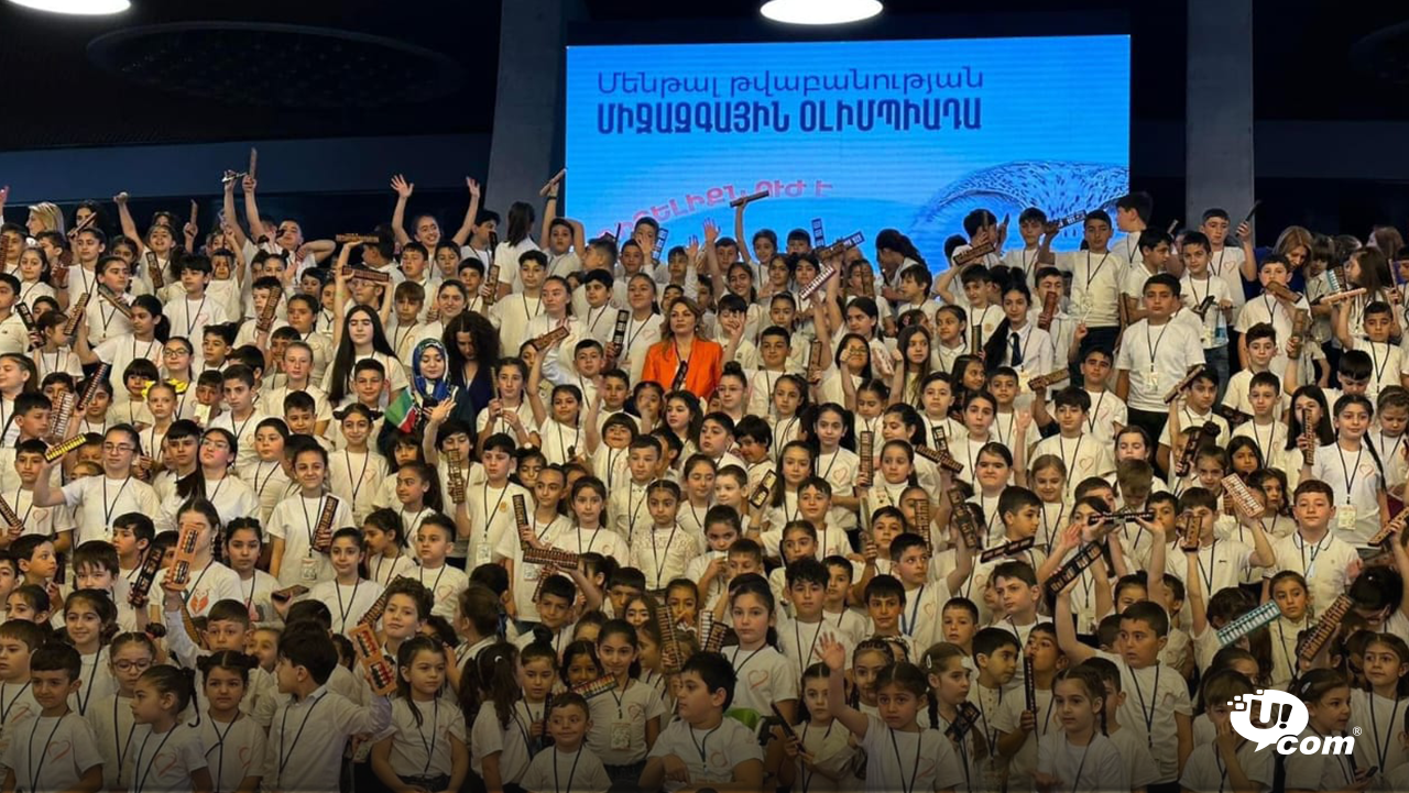 With the support of Ucom “Knowledge is power” the 4th Mental Arithmetic Olympiad was held