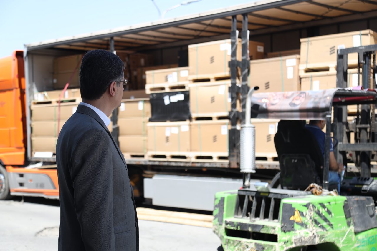 Some of the equipment required for the modernization of the Ucom mobile network has already arrived in Armenia