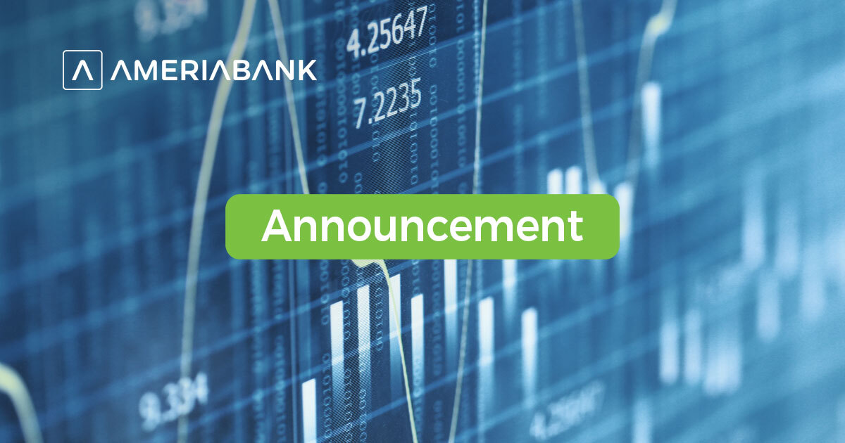 Ameriabank set to join BOGG, a London Stock Exchange (LSE) listed financial group as a standalone entity