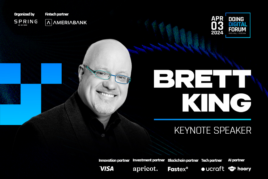 Doing Digital Forum Returns Featuring Brett King as Keynote Speaker