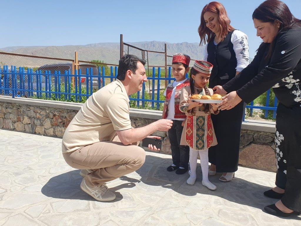 Viva-MTS: Solar photovoltaic station at the kindergarten of the border village Yeraskh