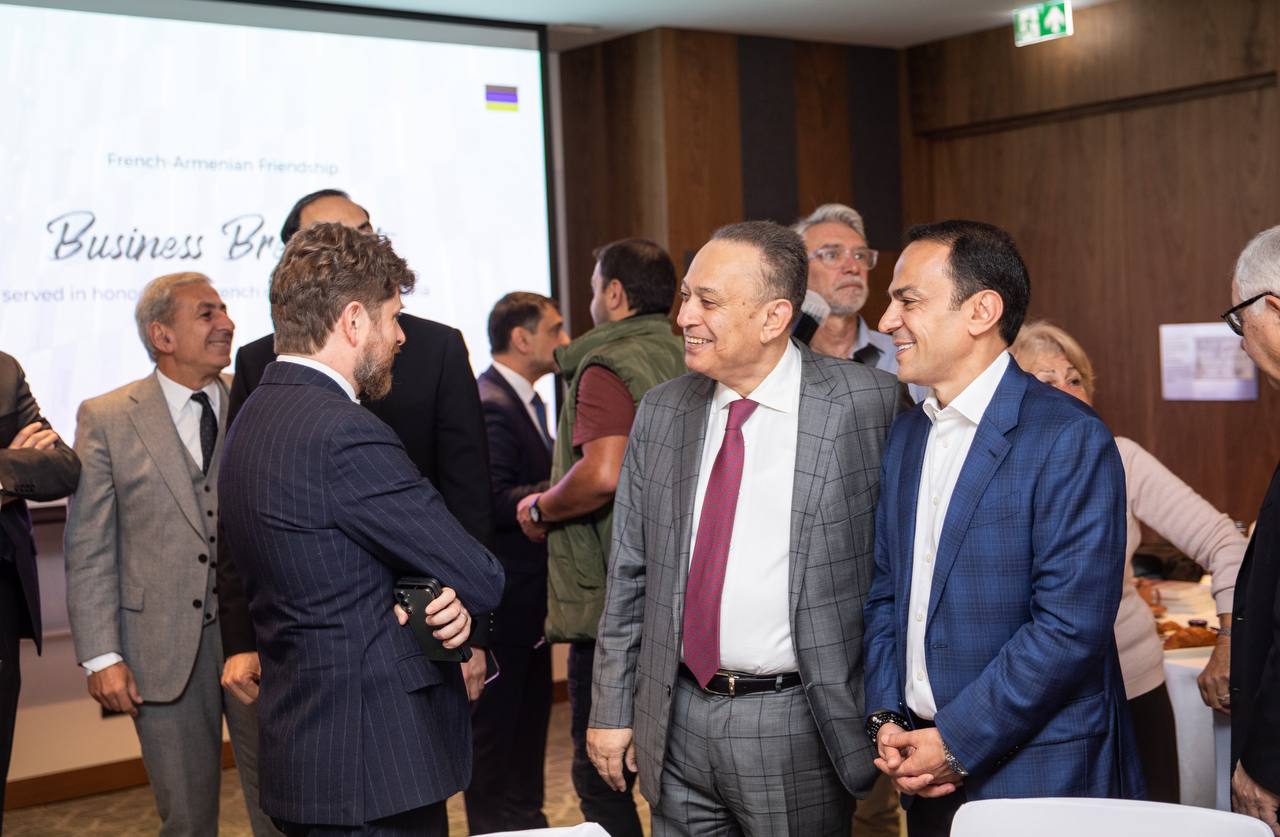 Co-founders of Galaxy Group of Companies Co-Hosts Business Breakfast to Strengthen Armenian-French Business Ties