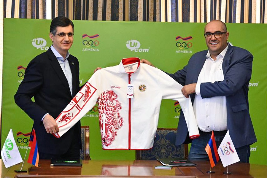 Ucom is the main sponsor of the Armenian team at the Summer Olympic Games