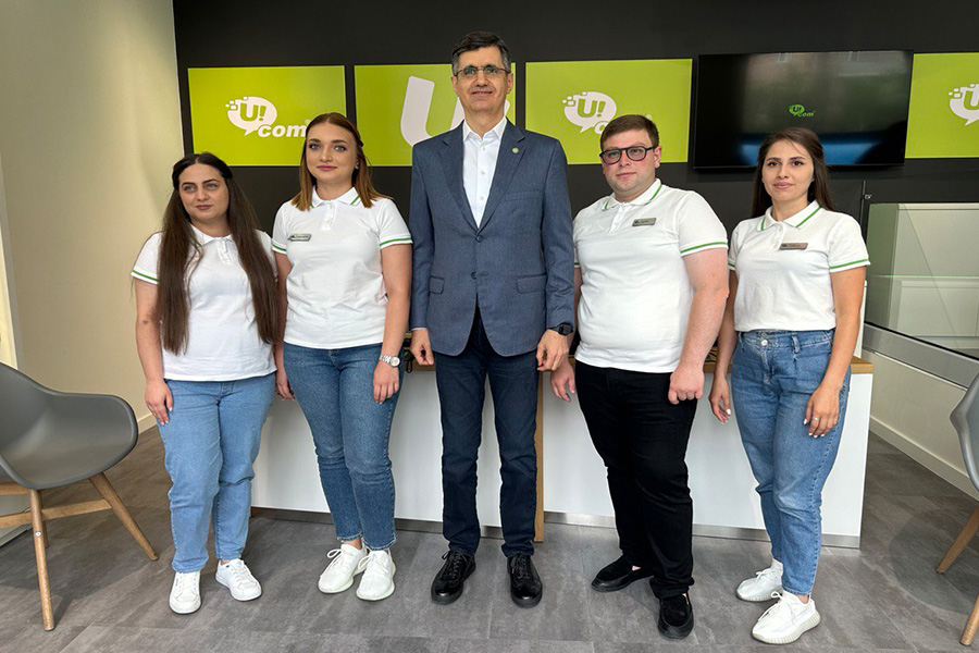 The Renovated Ucom Sales and Service Center Opened at Komitas 60