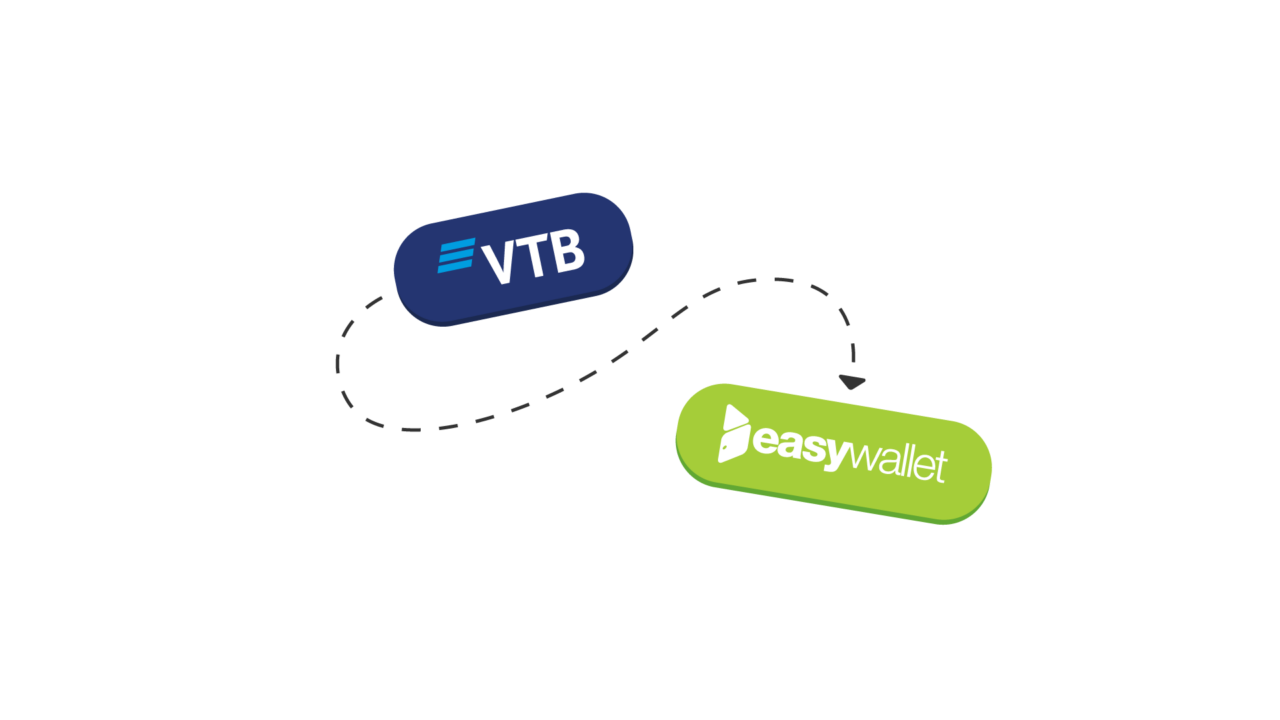 New feature: instant money transfers from Russian ВТБ Онлайн app to easywallet now available 