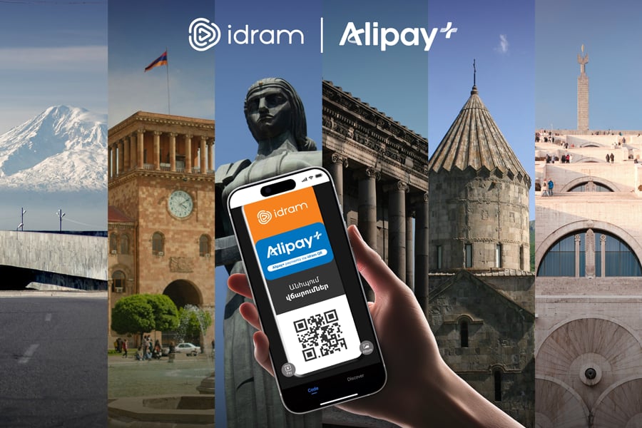 Idram and Alipay+ Facilitate Cross-Border QR Payments in Armenia, Connecting Local Merchants with Global Digital Wallet Users