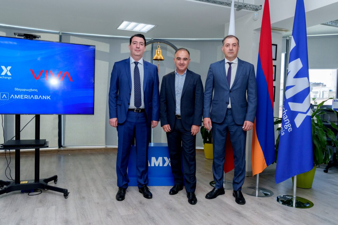 Viva Armenia CJSC bonds listed on Armenia Stock Exchange