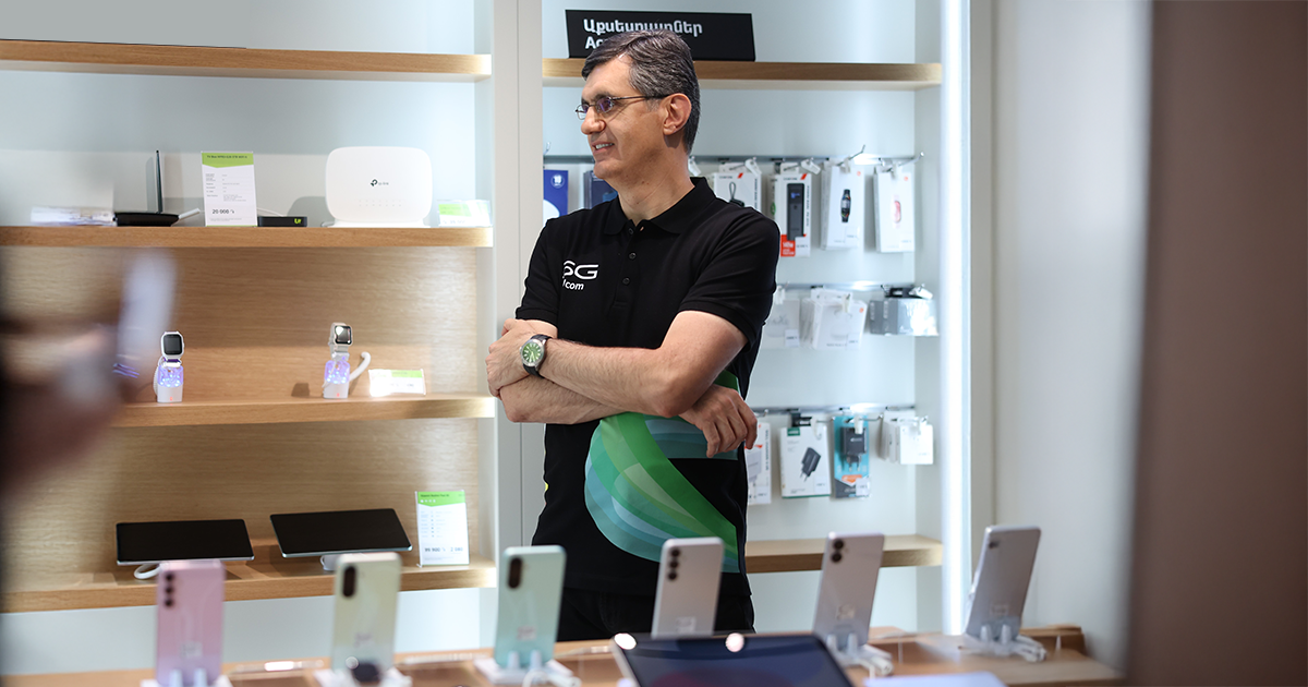 New Ucom Sales and Service Center Opened at Mashtots Avenue 7/4