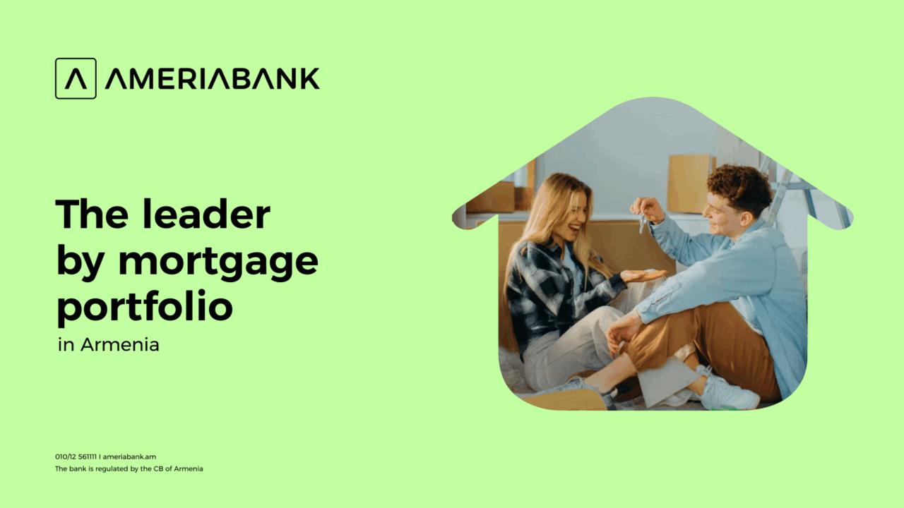 Ameriabank Leads Mortgage Market with More Than 22% Share