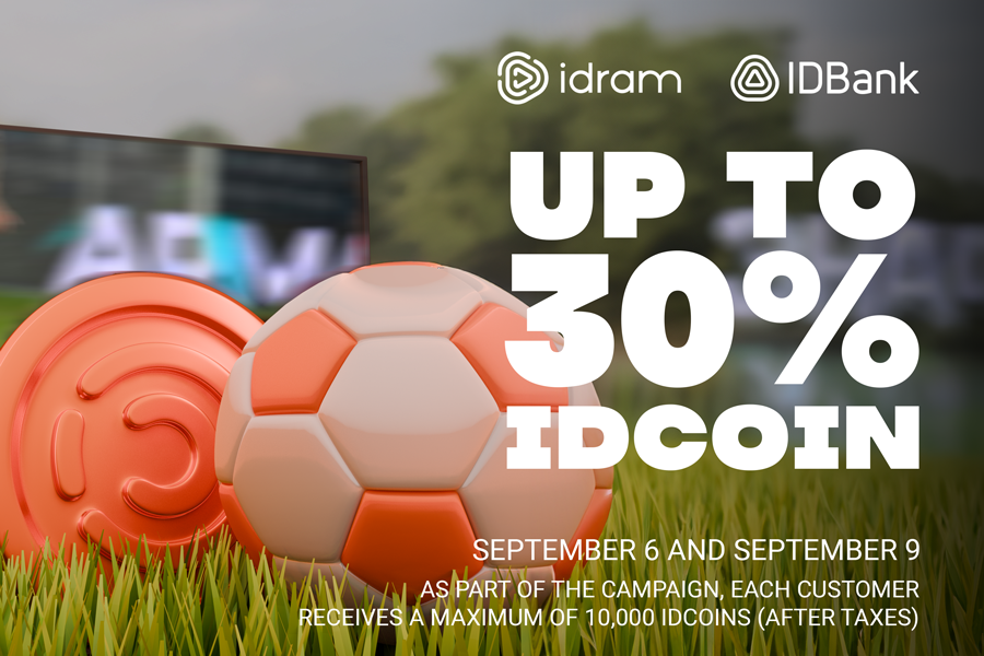 Instant idcoins ahead of the Armenia-Portugal football match: Idram&IDBank