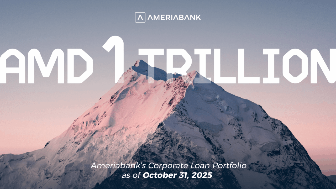 Ameriabank’s Corporate Loan Portfolio Surpasses AMD 1 Trillion