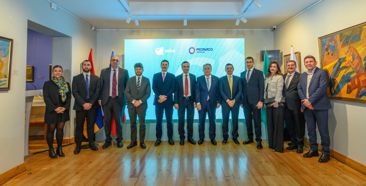 Acba bank and Proparco mark one year of partnership, strengthening rural financing and Armenias’s economic resilience