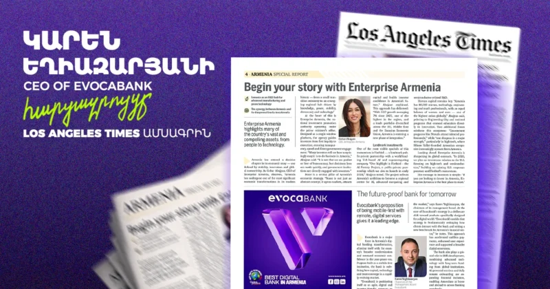 Karen Yeghiazaryan's Interview with Los Angeles Times Magazine