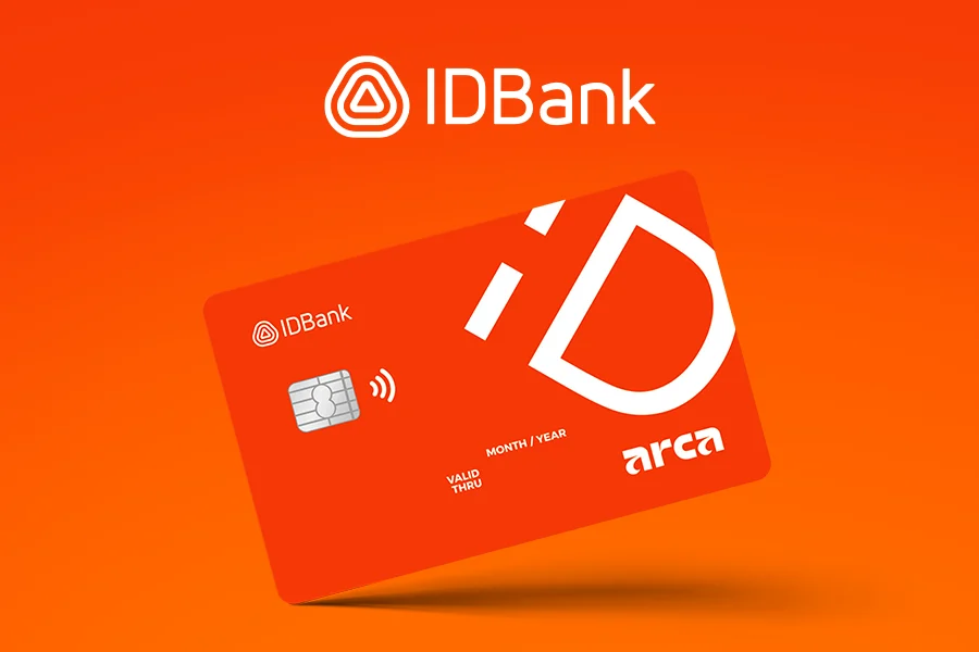 Order an IDBank Arca Classic card and enjoy up to 2% cashback