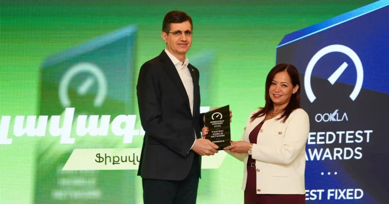 Ucom Is Recognized as Armenia’s No. 1 Operator for the Fastest Mobile Internet and the Best Fixed Network