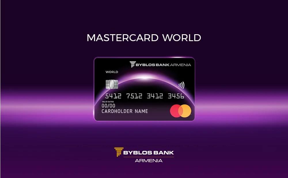 Premium for all: Byblos Bank Armenia introduces the Mastercard World card
