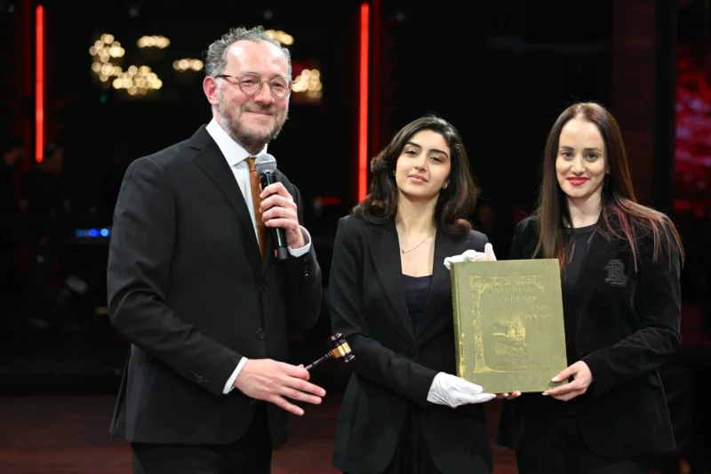 AraratBank Donates Proceeds from "Armenian Legends and Poems" to the City of Smile Foundation