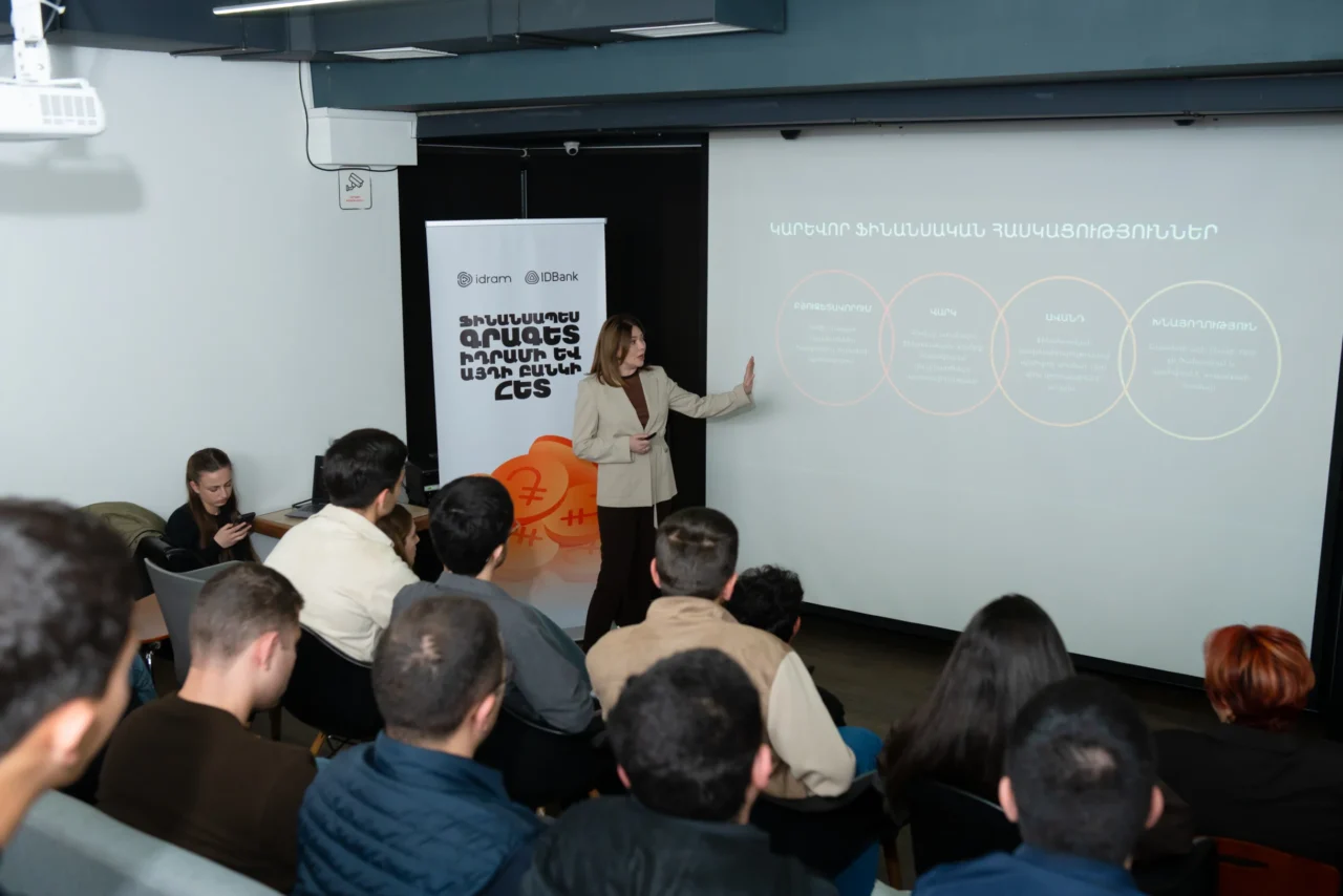 Financial Literacy Course for Learning Mission non-profit organization. Idram&IDBank