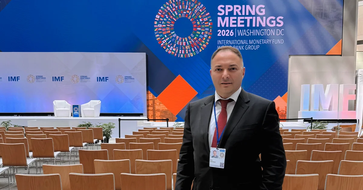 Karen Yeghiazaryan at the IMF and WBG Spring Meetings 2026