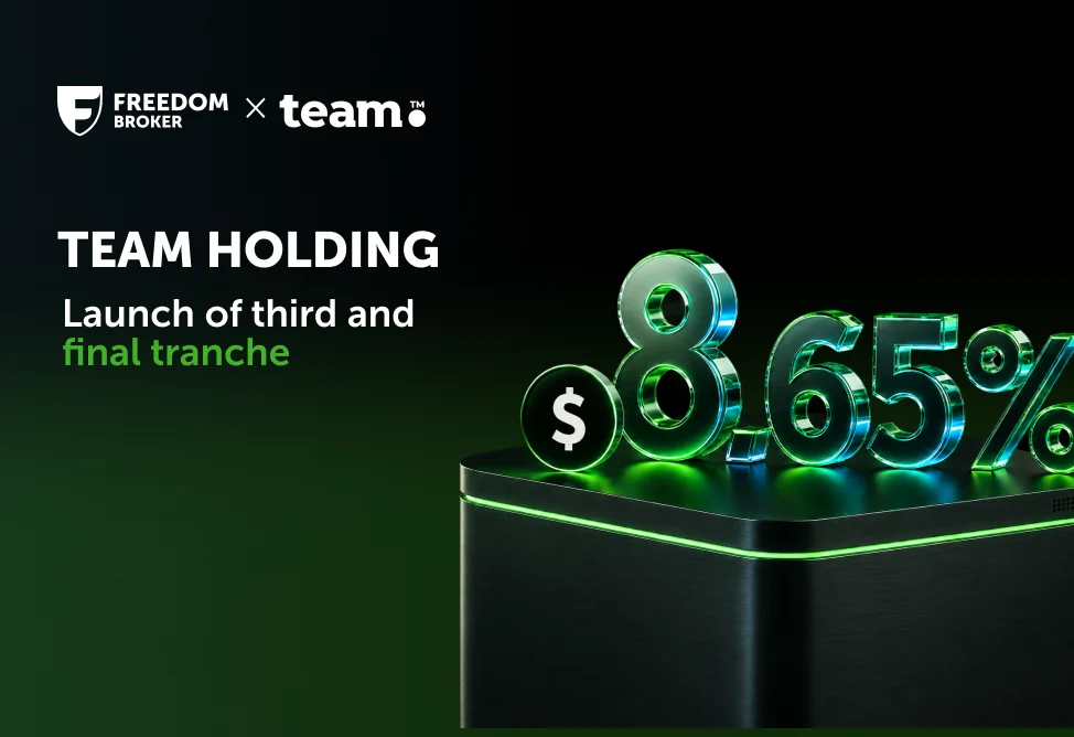 Team Holding Announces the Launch of the Third and Final Placement Phase of USD Bonds. Underwriter – Freedom Broker Armenia