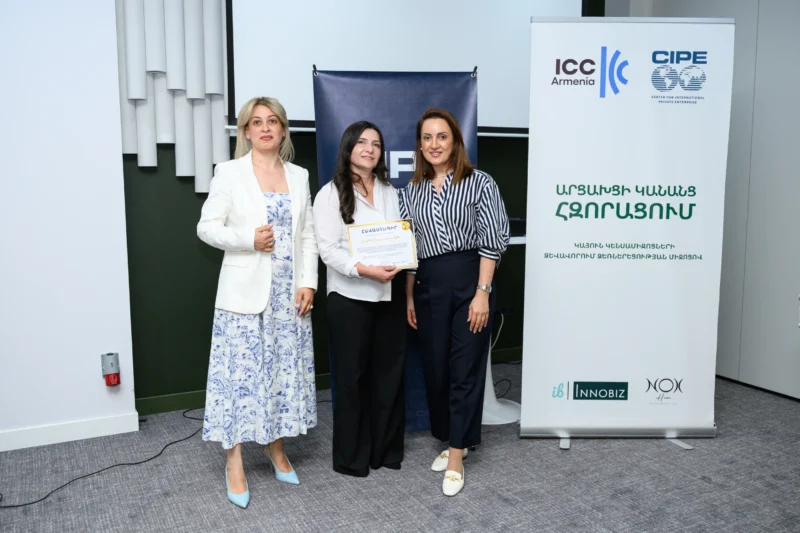 The “Empowering Artsakh Women: Building Sustainable Livelihoods through Entrepreneurship” Program Concludes 2