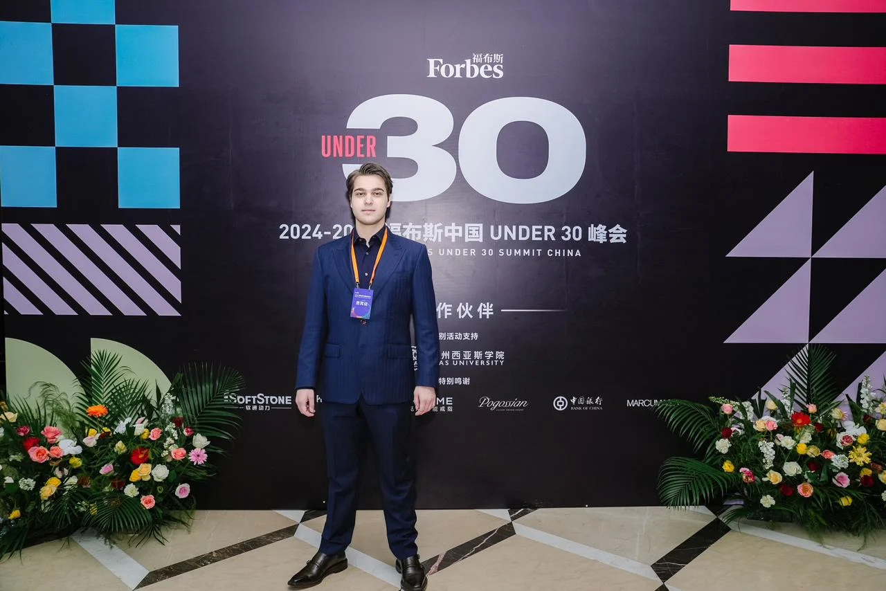 Armen Pogossian Represents Armenia at Forbes Under 30 Summit China, Empowering the Next Generation of Global Entrepreneurs