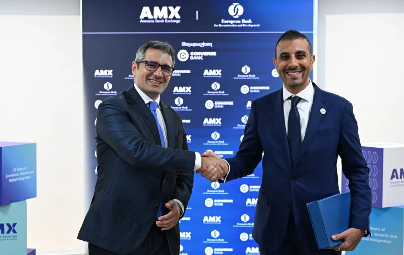 EBRD’s AMD-denominated bonds listed on AMX; Converse Bank acted as underwriter 1