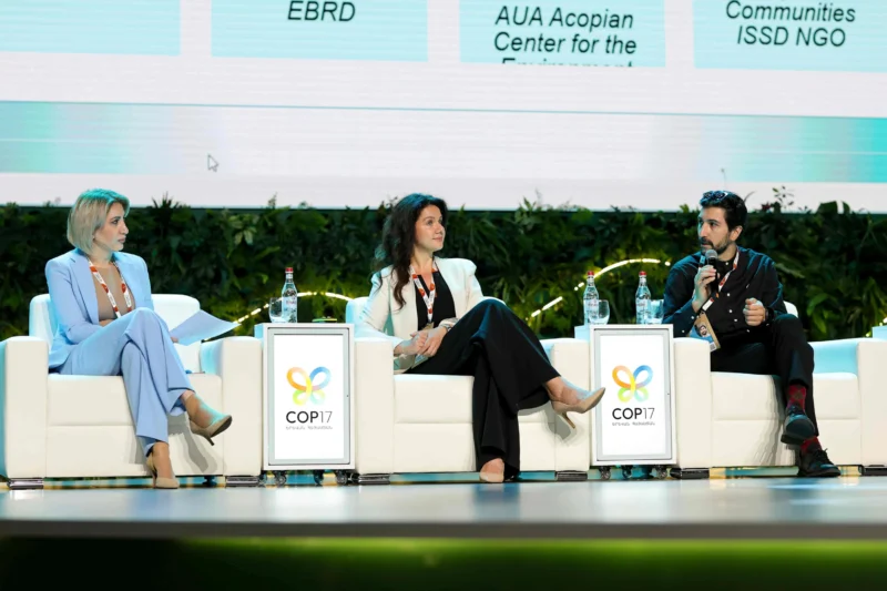 GEFF Armenia highlights circular economy investment opportunities at COP17 in Yerevan 4