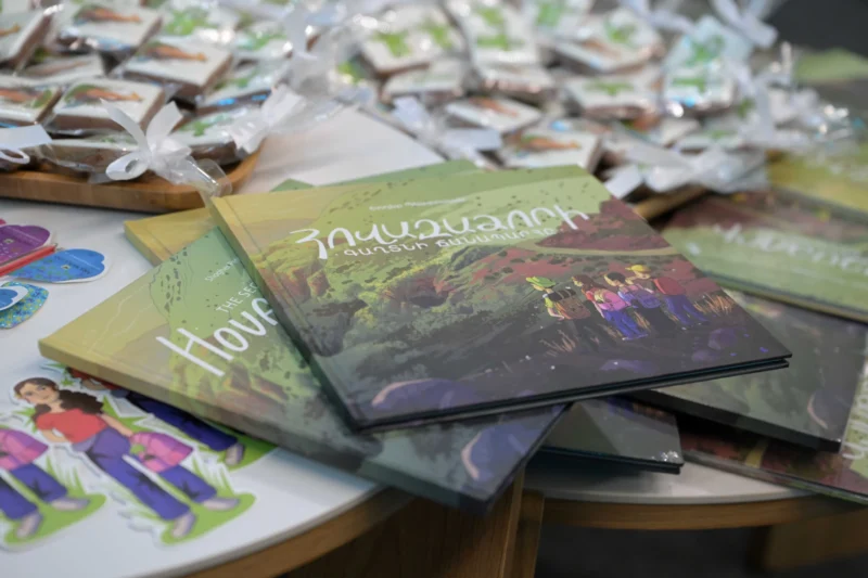 Book Published with Ucom’s Support Presented at COP17: “The Secret Path of Hovazadzor” 1