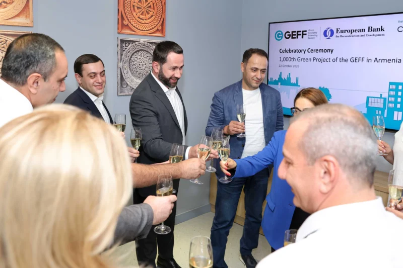 GEFF Armenia celebrates its 1,000th financed project during COP17 2 GEFF Armenia celebrates its 1,000th financed project during COP17 2