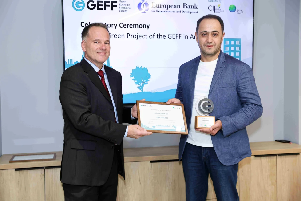 GEFF Armenia celebrates its 1,000th financed project during COP17