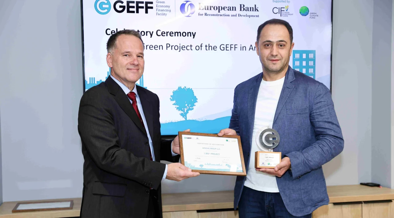 GEFF Armenia celebrates its 1,000th financed project during COP17